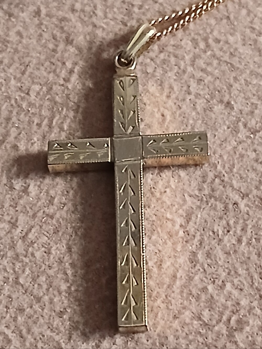 Vintage Gold Filled Cross